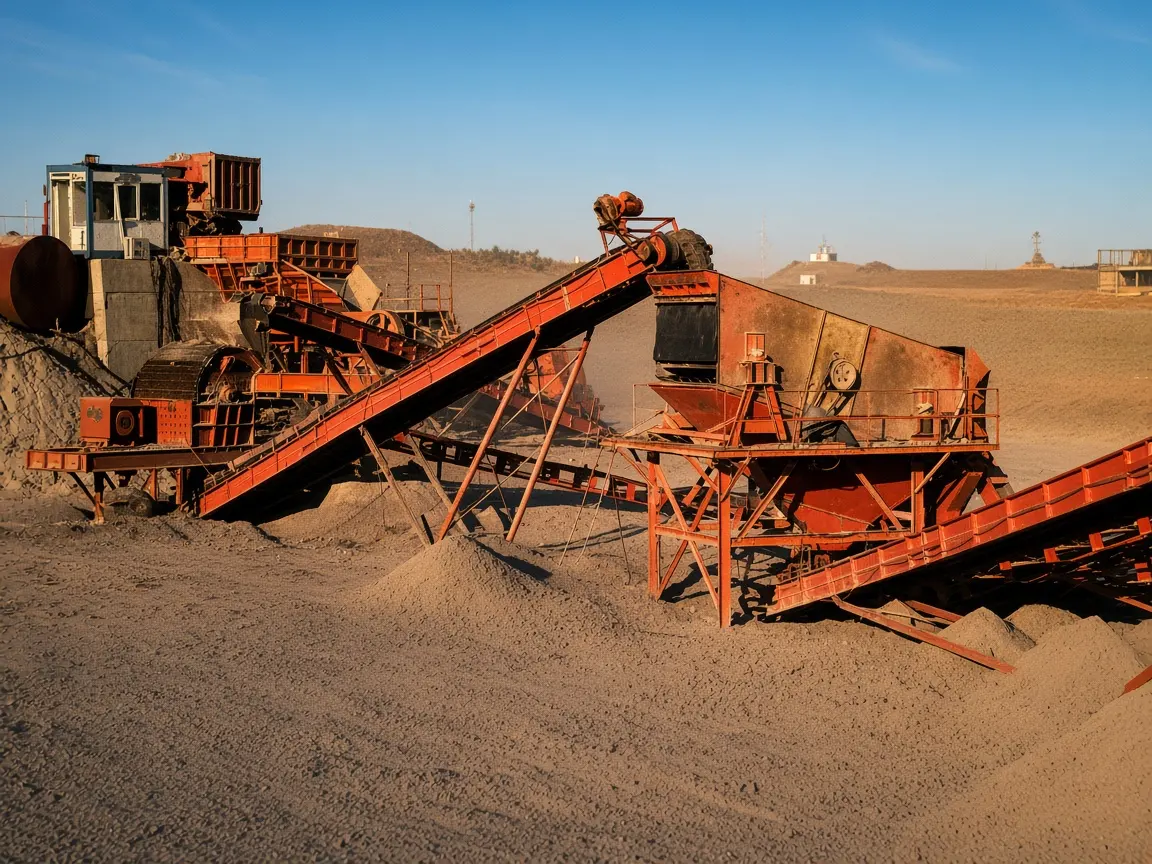 Screening plant